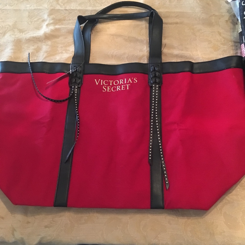 BNWT Victoria Secret Red Tote 